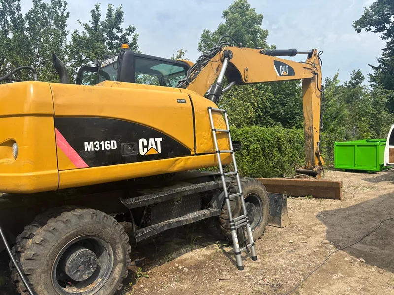 Mobilna mikrofiltracja koparki CAT M316D